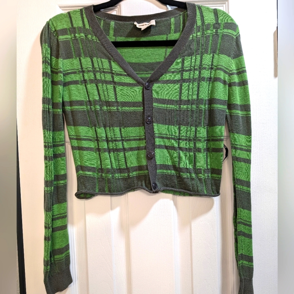 Diesel women's crop long sleeve shirt